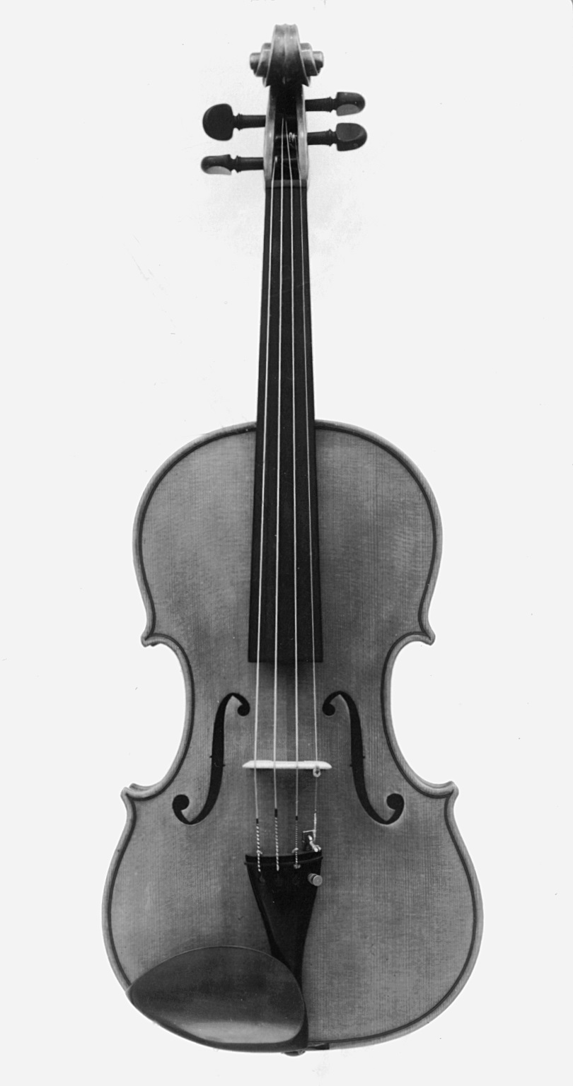Second Prize - violin by Josef Vavra (Czechoslovakia).