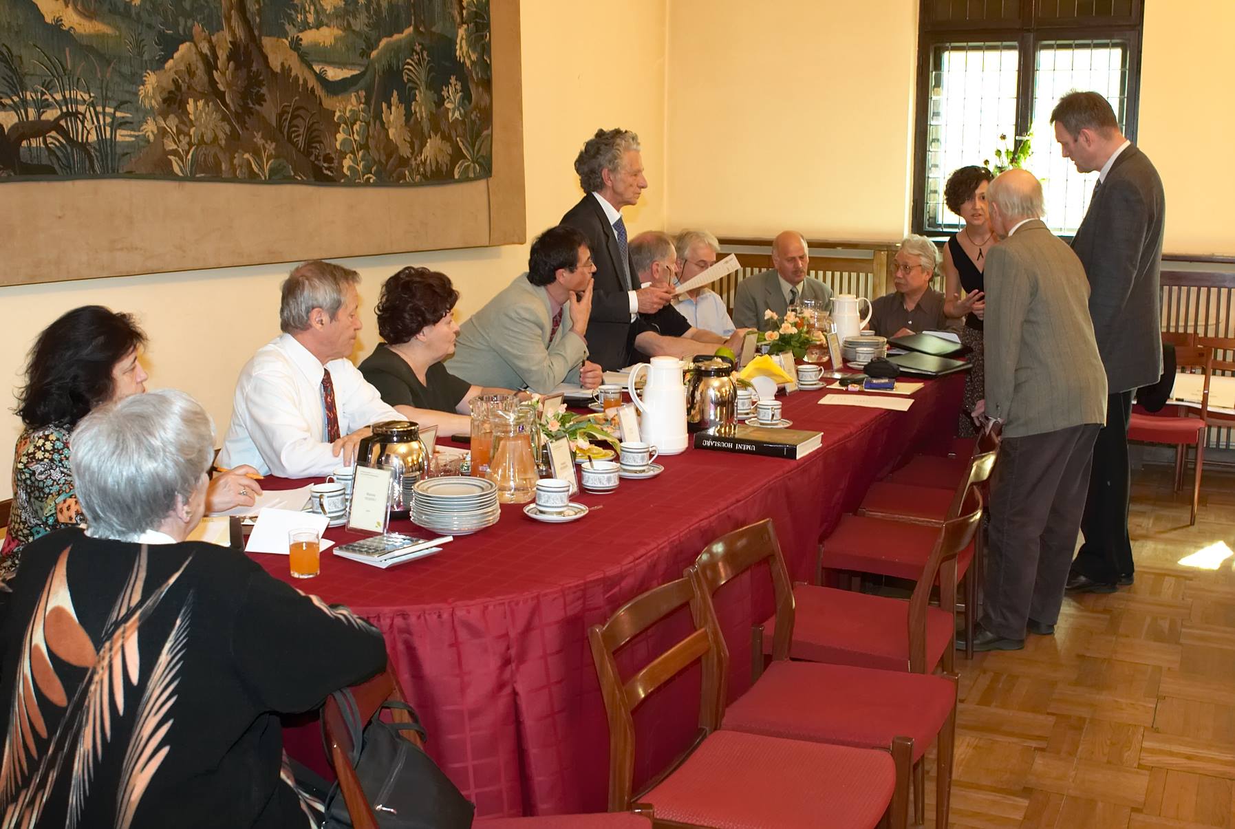 Jury at work.
