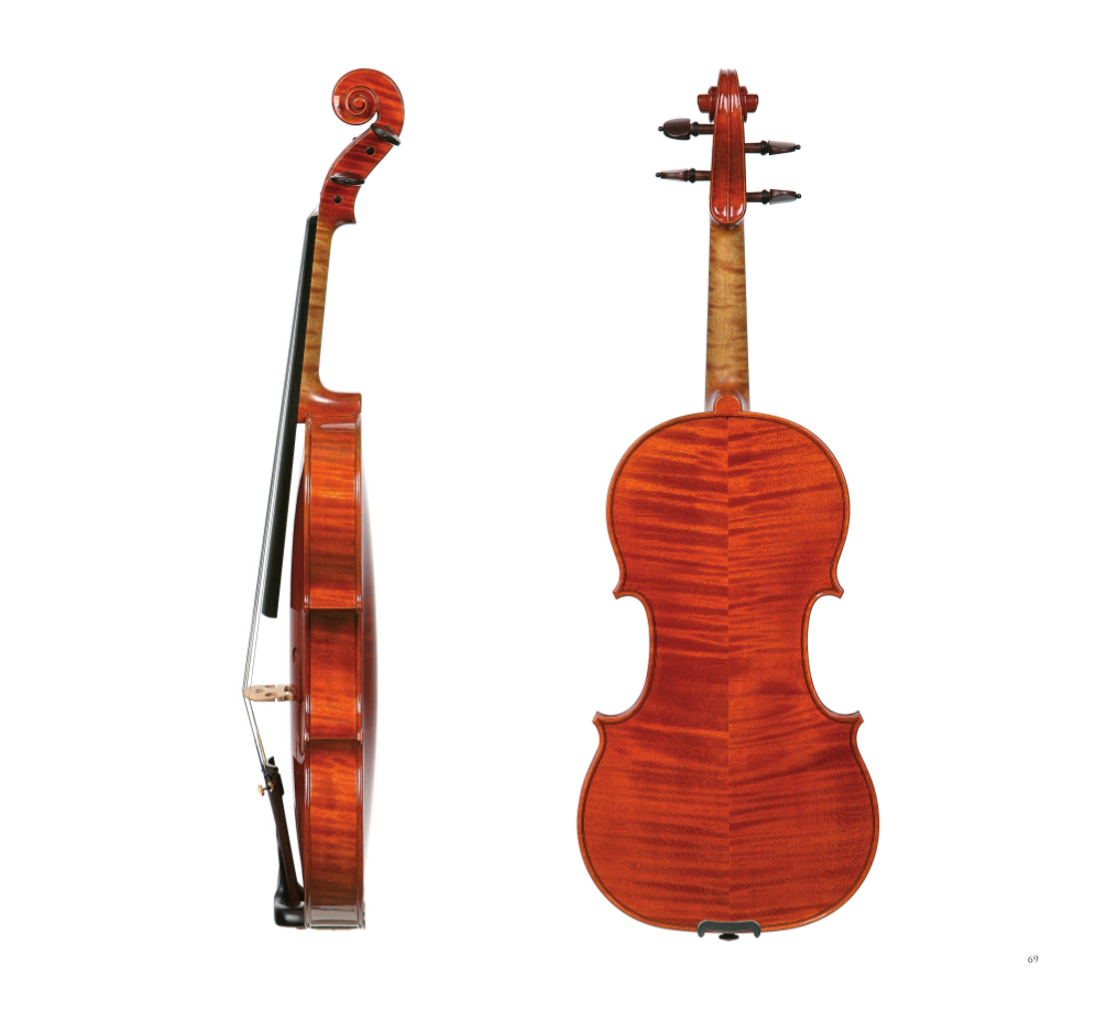 Marcus Klimke, violin ‘Spontus’, 2nd Prize – 12th International H. Wieniawski Violin Making Competition (2011)