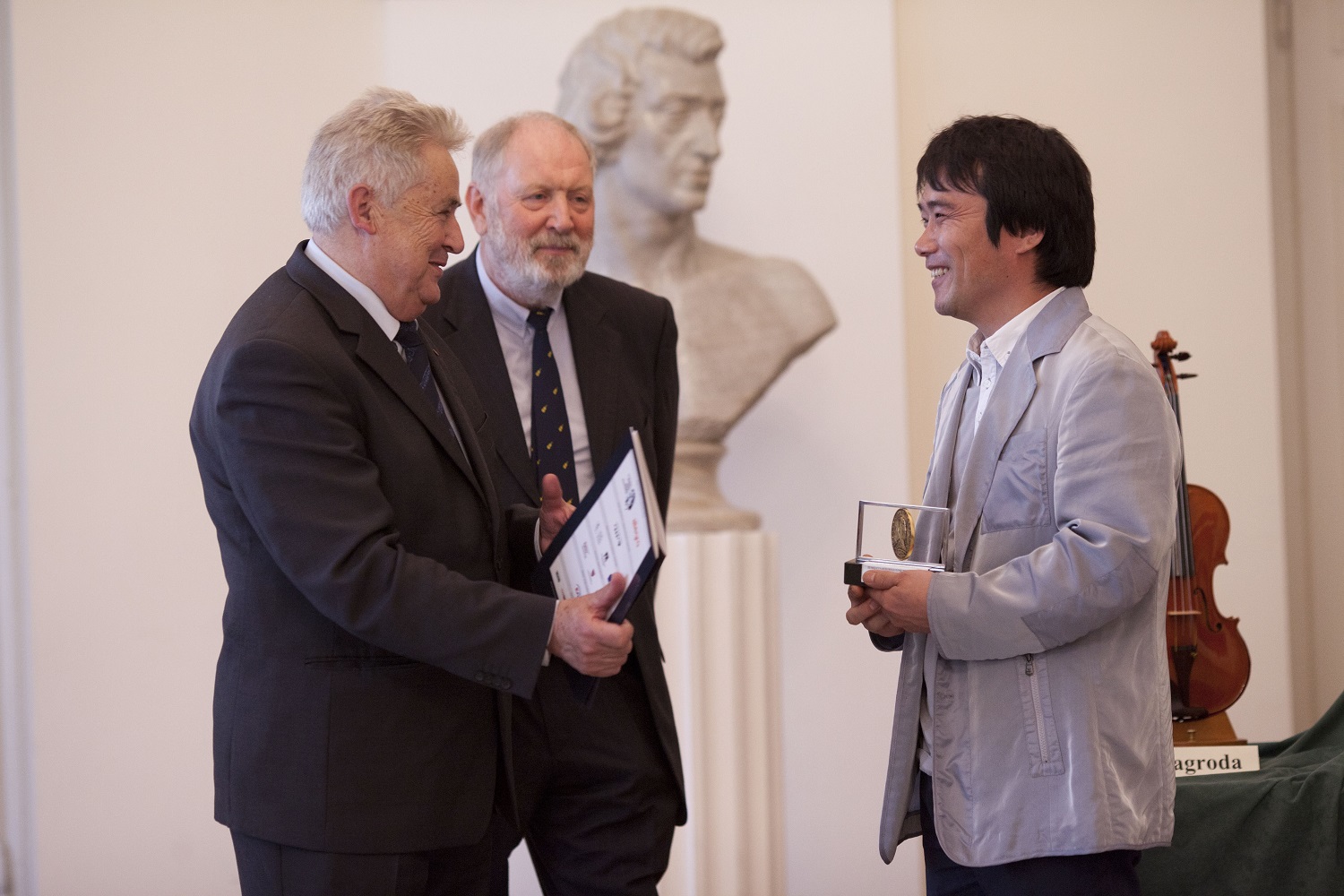 From left: Andrzej Wituski, Roger Hargrave and Min Sung Kim.