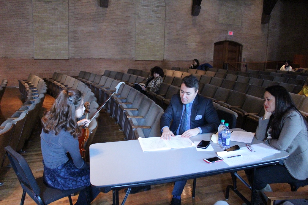 Toronto, 11.02.2016. Preliminary selection for 15th International Henryk Wieniawski Violin Competition / phot. Alex Toskov