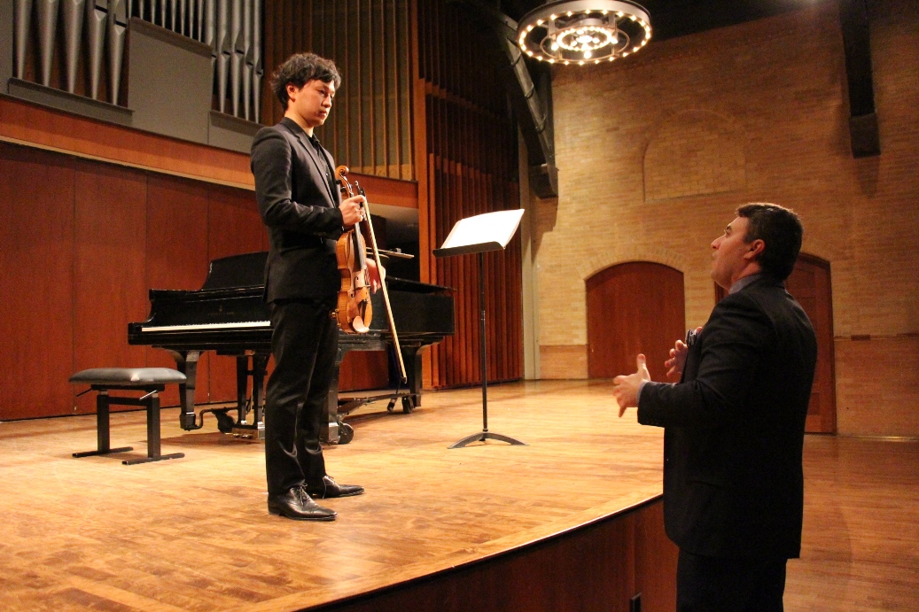 Toronto, 11.02.2016. Preliminary selection for 15th International Henryk Wieniawski Violin Competition / phot. Alex Toskov