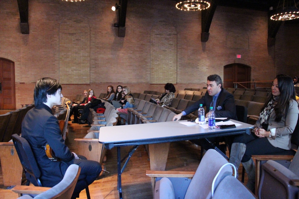 Toronto, 11.02.2016. Preliminary selection for 15th International Henryk Wieniawski Violin Competition / phot. Alex Toskov