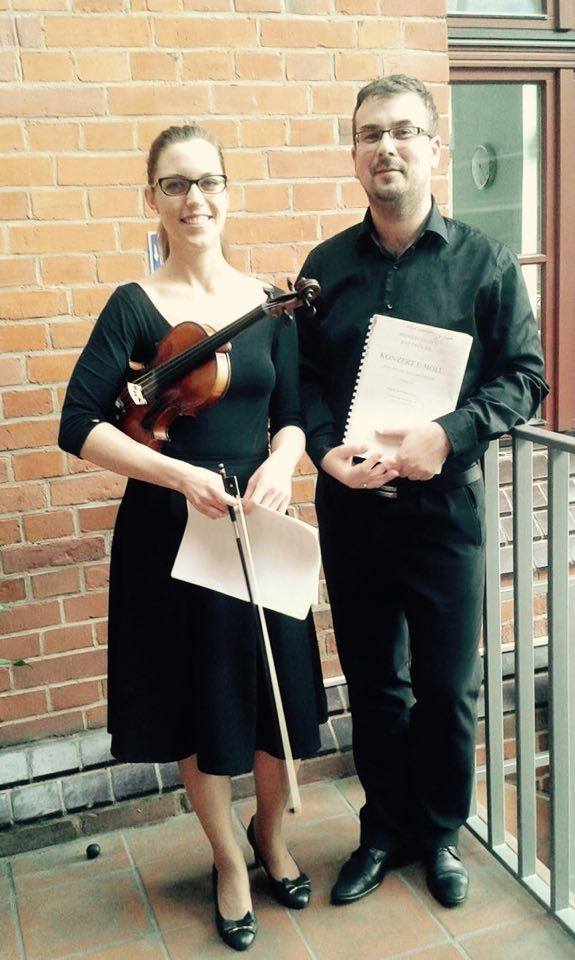 Magdalena Sokalska (Poland), Michał Sadzikowski - pianist.