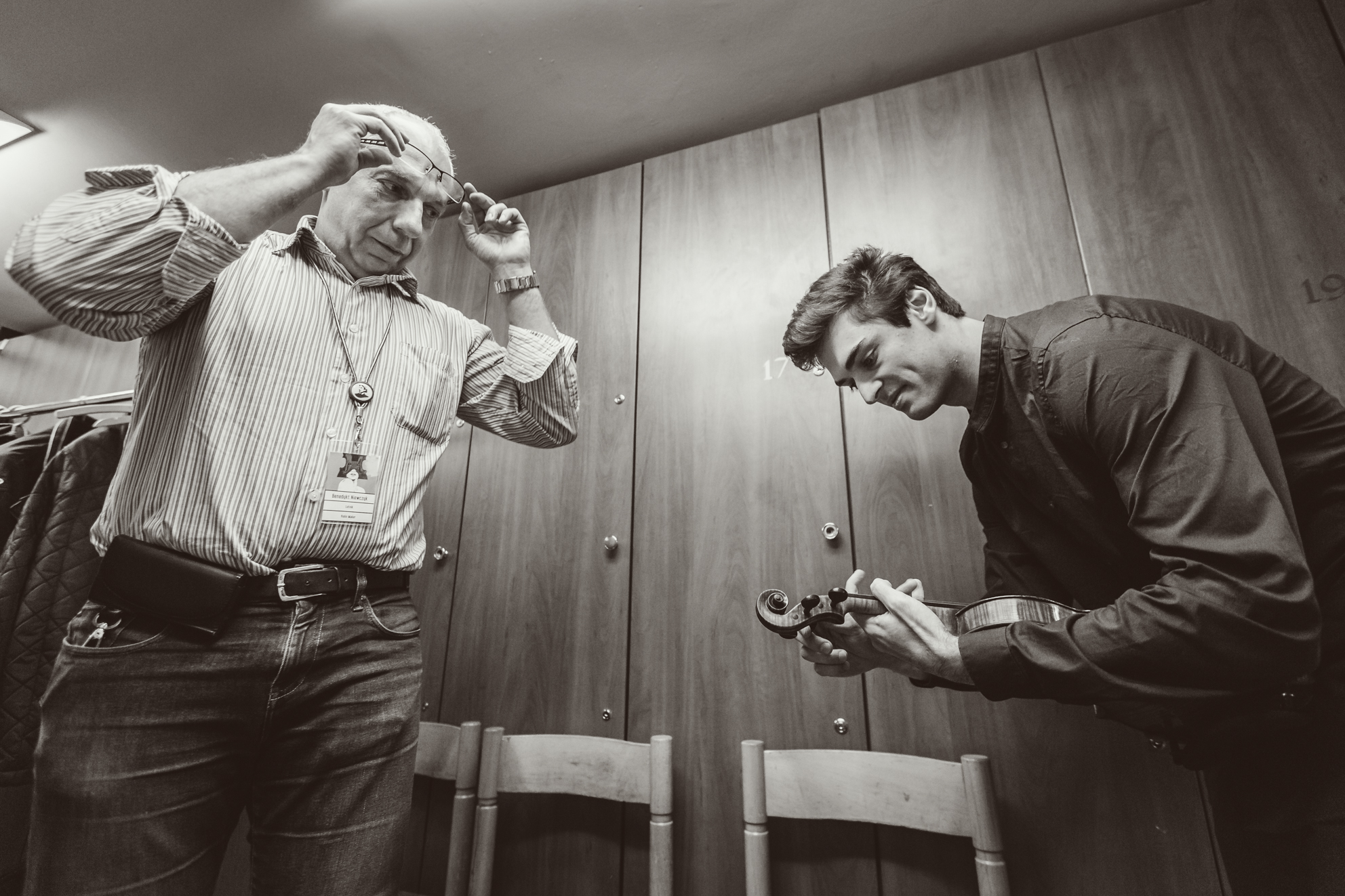 RR Studio. Semion Gurevich (Rosja), Benedykt Niewczyk - lutnik konkursowy