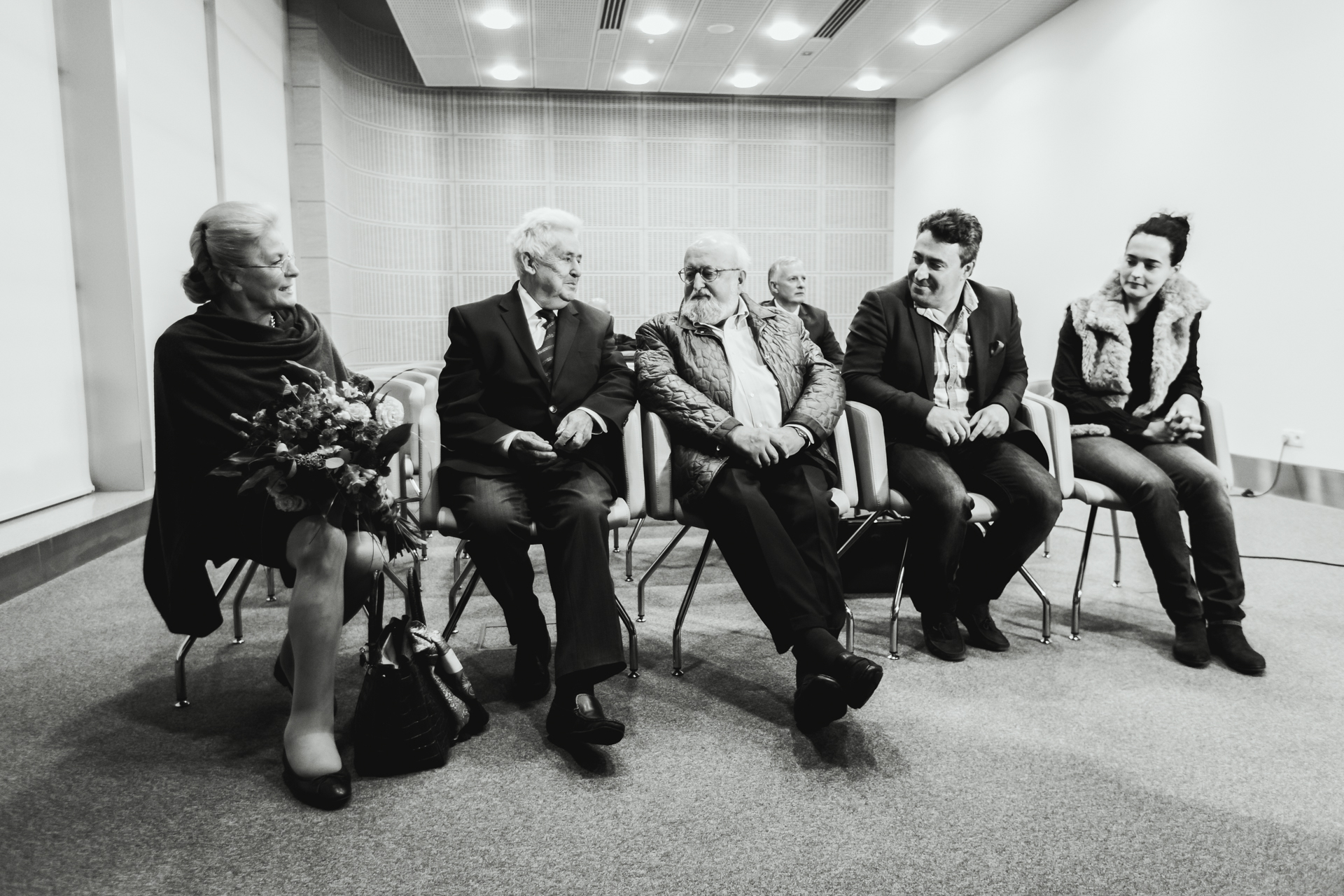 Elżbieta Penderecka, Andrzej Wituski, Krzysztof Penderecki, Maxim Vengerov. Alena Baeva.