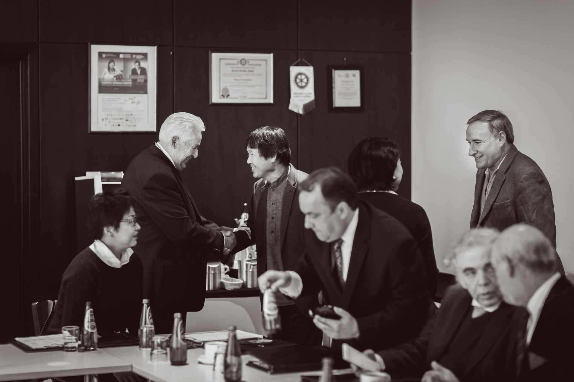 First Jury meeting.