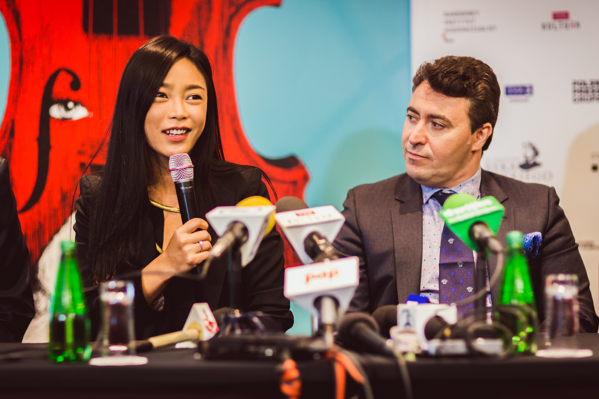 Press Conference.