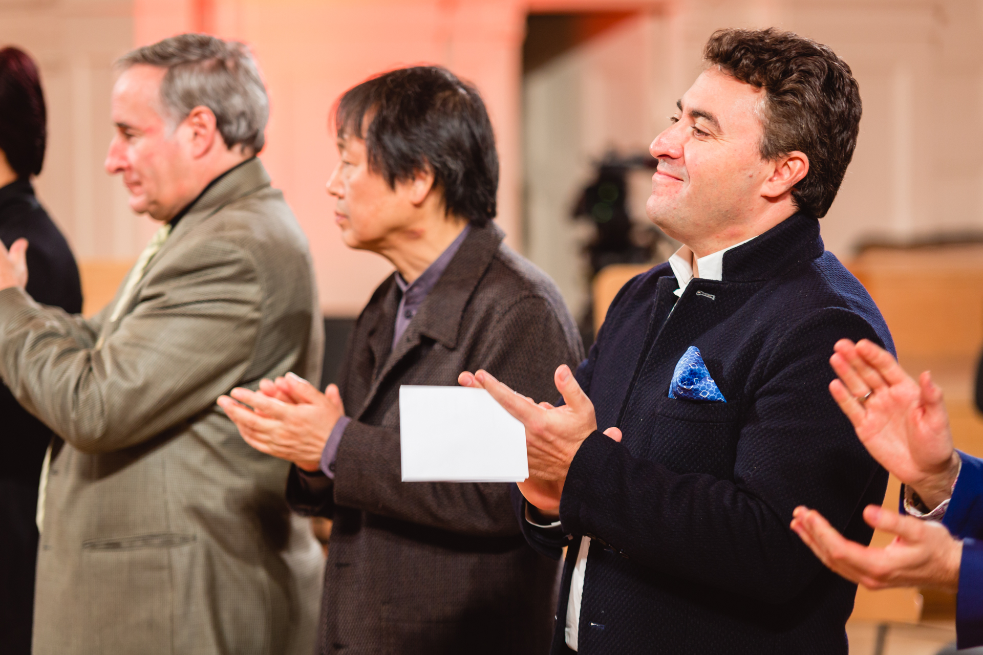 RR Studio. Ogłoszenie wyników 3 etapu Konkursu. Peter Zazofsky, Dong Suk-Kang, Maxim Vengerov