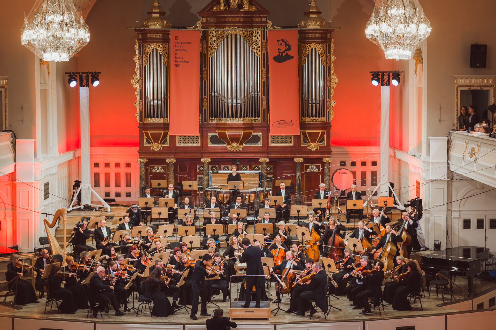 RR Studio. Luke Hsu (USA), Orkiestra Filharmonii Poznańskiej pod dyr. Łukasza Borowicza