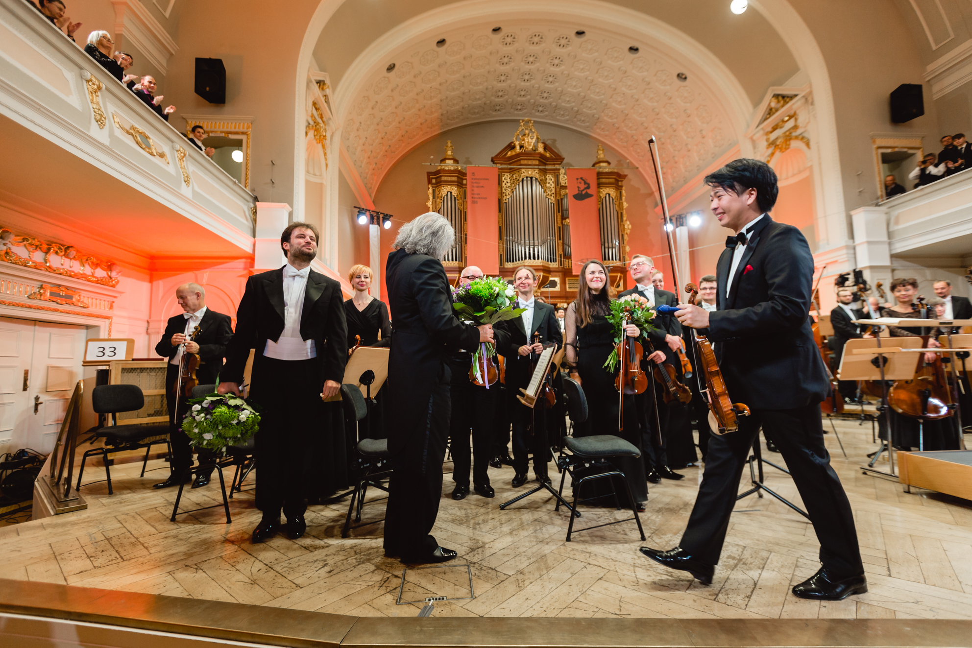 RR Studio. Seiji Okamoto (Japonia), Orkiestra Filharmonii Poznańskiej pod dyr. Marka Pijarowskiego