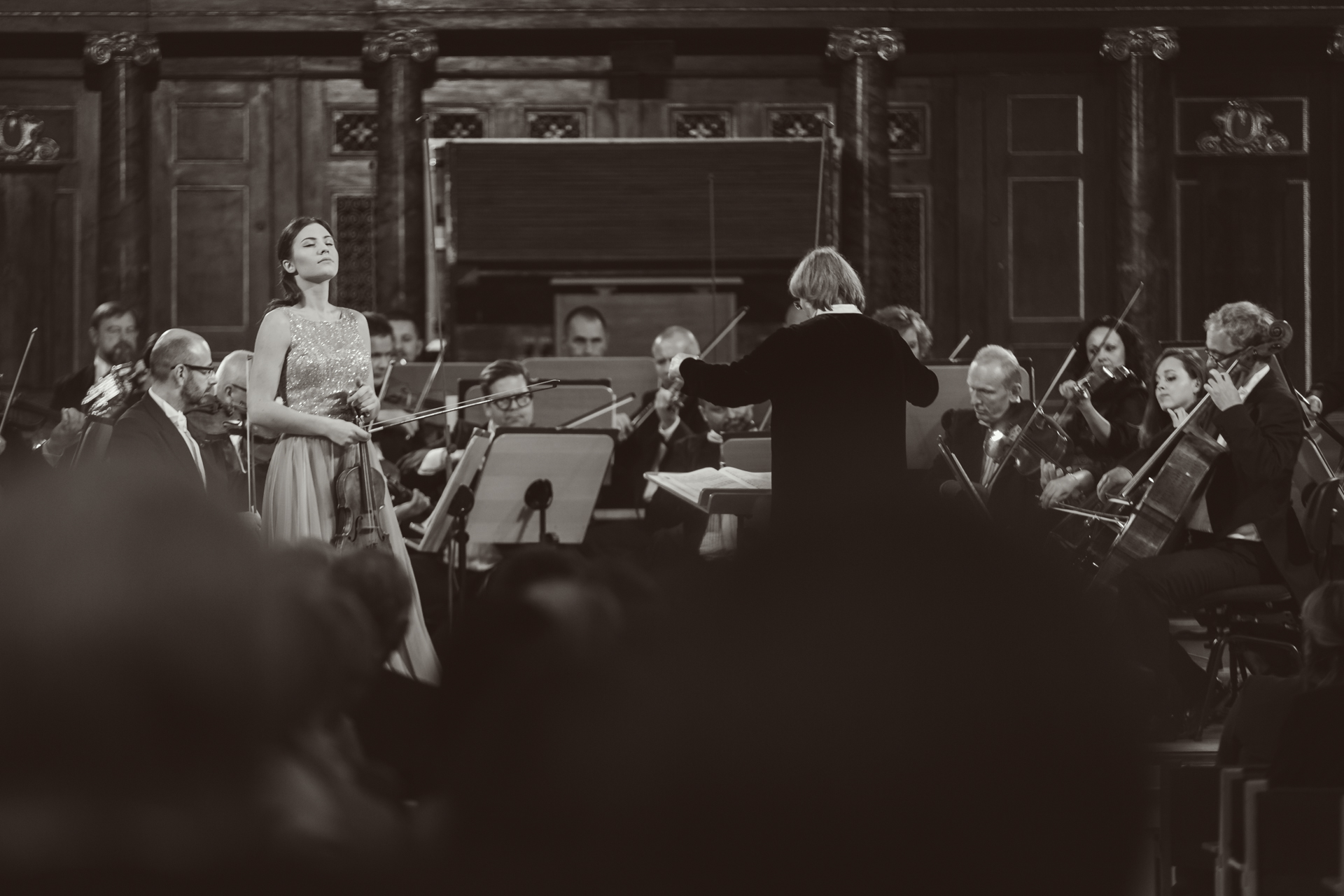 RR Studio. Celina Kotz (Polska), K. Budnik-Gałązka, Orkiestra Polskiego Radia Amadeus pod dyr. A. Duczmal