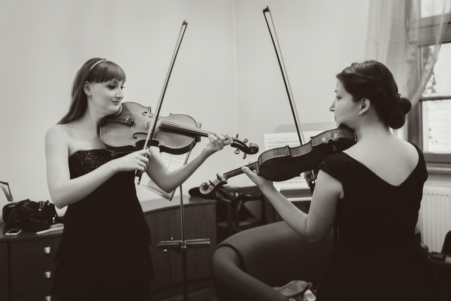 RR Studio. Hanna Asieieva (Ukraina), Katarzyna Budnik-Gałązka - altowiolistka