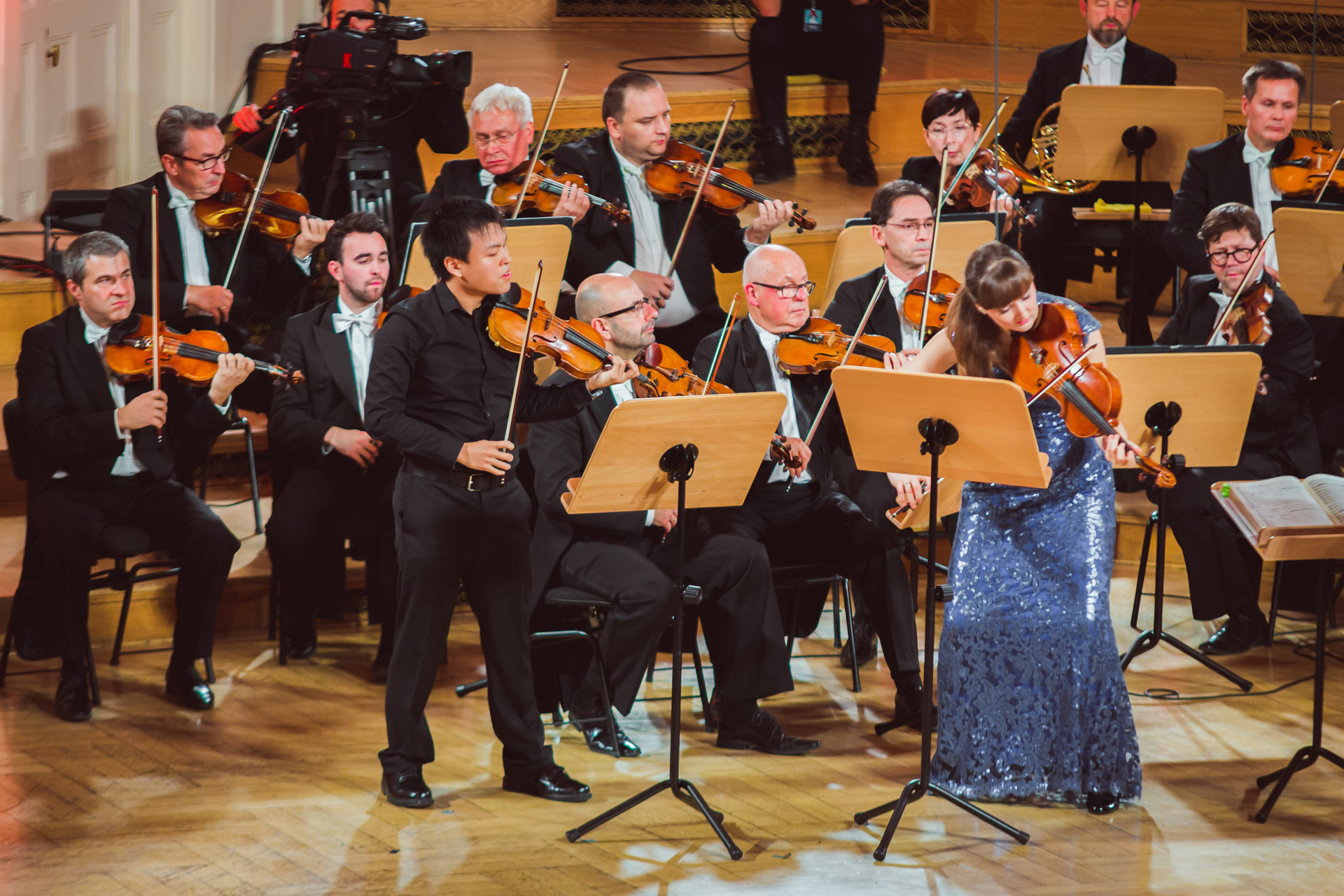 RR Studio. Luke Hsu (USA), Katarzyna Budnik-Gałązka, Orkiestra Polskiego Radia Amadeus pod dyr. Agnieszki Duczmal