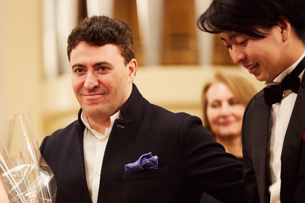 Maxim Vengerov i Seiji Okamoto. II International Violin Festival (violinfest.org). Fot. Daniil Rabovsky
