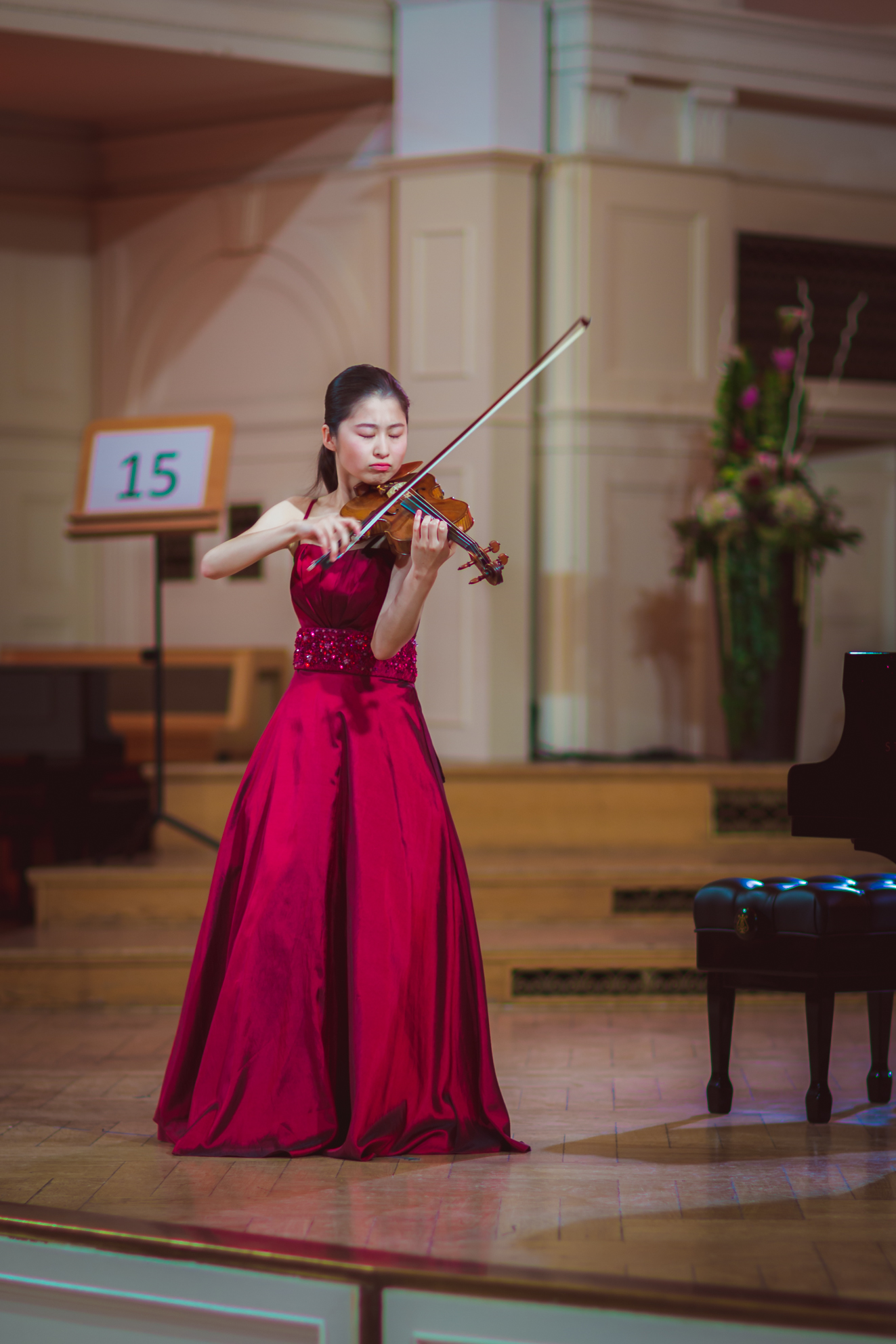 Chihiro Kitada (Japan) - Stage 1 - 15th International Henryk Wieniawski Violin Competition STEREO
